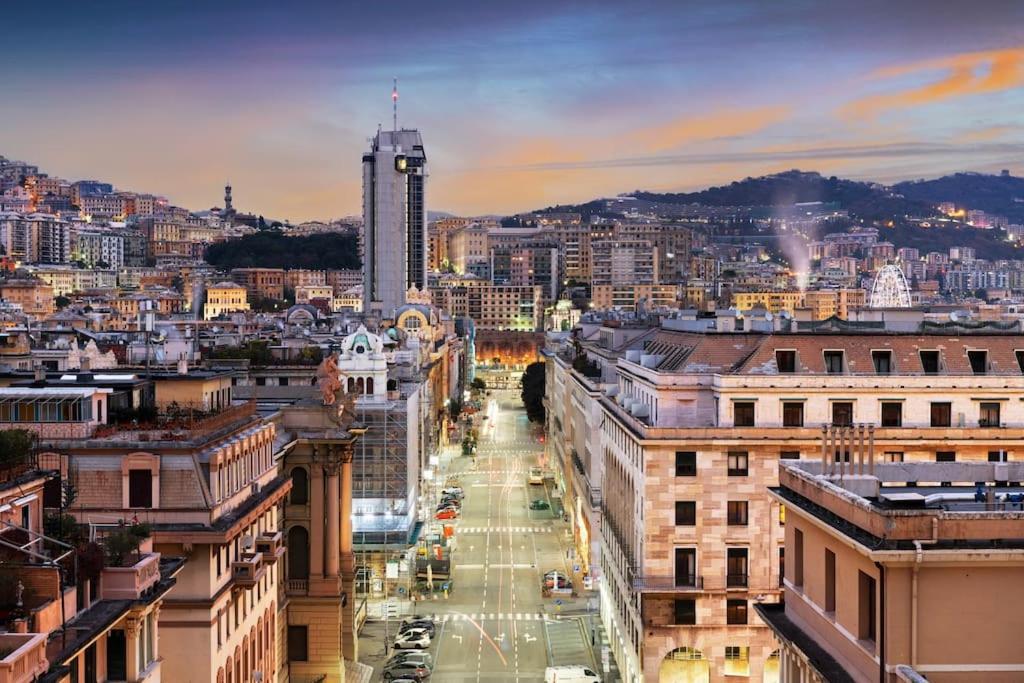 Appartamento Adorno 1 - Affitti Brevi Italia Genoa Bagian luar foto